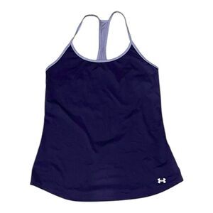 Under Armour Purple Racerback Tank Top XS